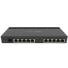 Mikrotik Router RB4011iGS+RM de 10 puertos Gigabit, 1SFP+, Rack
