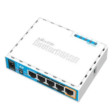 Mikrotik hAP Router WiFi 802.11bgn con 5 Ethernet RB951Ui-2nD