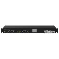 Mikrotik router RB2011UiAS-RM con 5x Gigabit, 5x FastEthernet y SFP