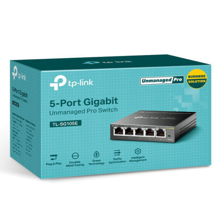 TP-LINK Switch Easy Smart de 5 puertos Gigabit