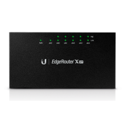 Ubiquiti EdgeRouter X de 6 puertos Gigabit + POE + SFP